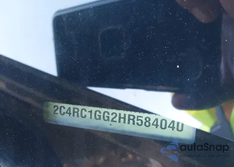 2017 Chrysler Pacifica Limited из США, поврежденный, VIN 2C4RC1GG2HR584040